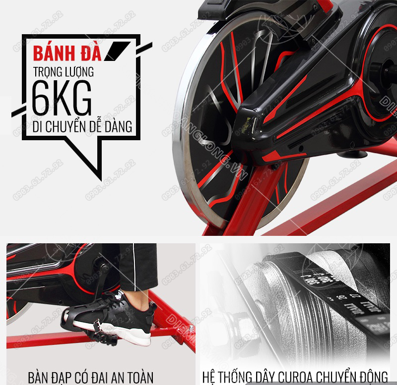 xe đạp tập thể dục tại chỗ xbike 2000